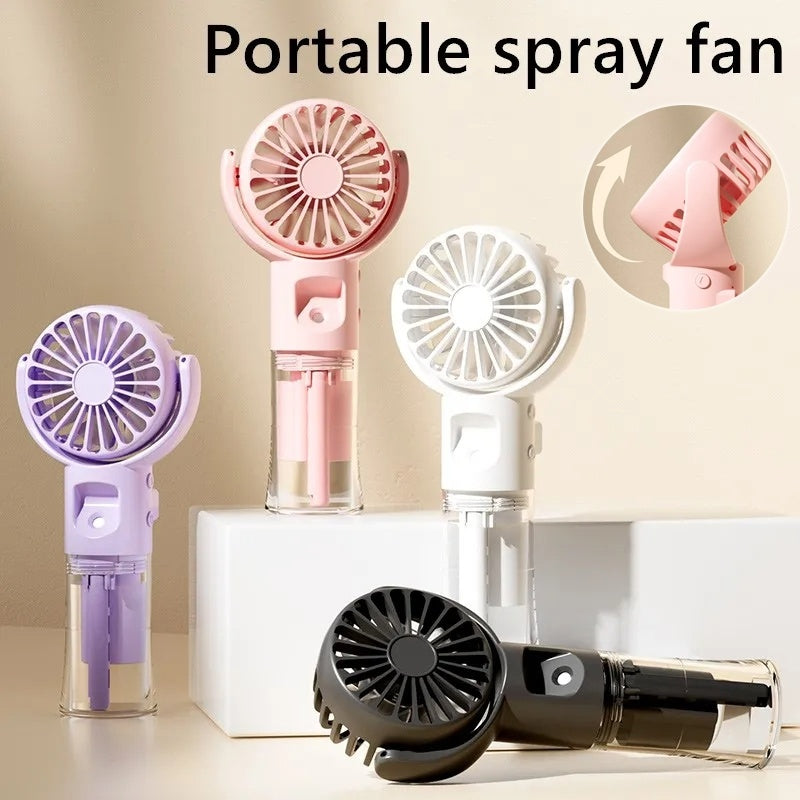 Portable Handheld Misting Fan