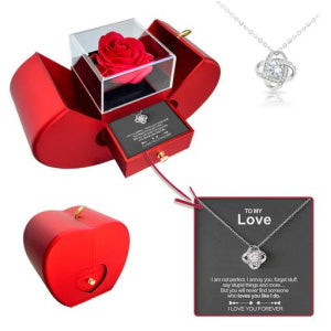 Fashion Jewelry Box Red